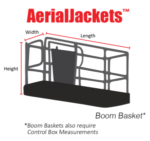 AerialJackets maattekening hoogwerkerbak